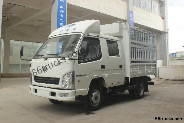 FAW Hongta FAW Jiefang Baling 1 Series V6 102hp 4X2(6 wheels) 2.815m double-row stake truck with cargo cage (hydraulic brake) Exterior (3)