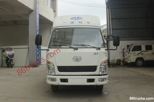 FAW Hongta FAW Jiefang Baling 1 Series V6 102hp 4X2(6 wheels) 2.815m double-row stake truck with cargo cage (hydraulic brake) Exterior (2)