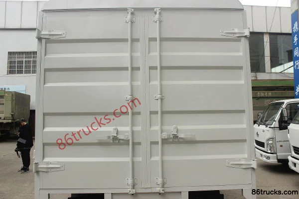 FAW Hongta FAW Jiefang Baling 1 Series V6 102hp 4X2(6 wheels) 2.815m double-row stake truck with cargo cage (hydraulic brake) Body (2) | 86T
