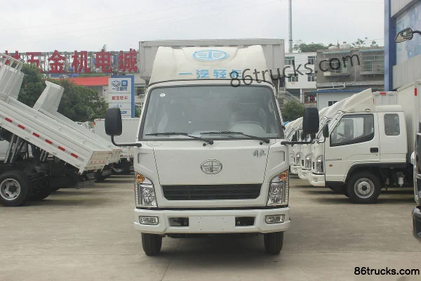 FAW Hongta FAW Jiefang Baling 102hp 4X2(6 wheels) 3.4m double-row van light truck Exterior (2) | 86Trucks