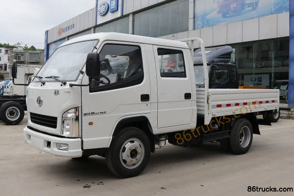 FAW Hongta FAW Jiefang Ba Ling 102 ch 4X2(6 roues) 3,4 m camion plateau double cabine Extérieur (3) | 86Trucks