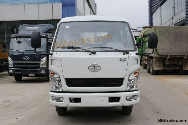FAW Hongta FAW Jiefang Ba Ling 102 ch 4X2(6 roues) 3,4 m camion plateau double cabine Extérieur (2) | 86Trucks