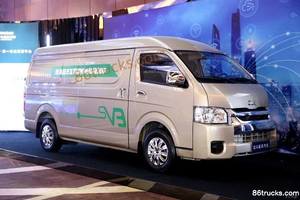 Beidou Aerospace 3.6T 5.48m Pure Electric Urban Logistics Van 50.4kWh Exterior (2) | 86Trucks