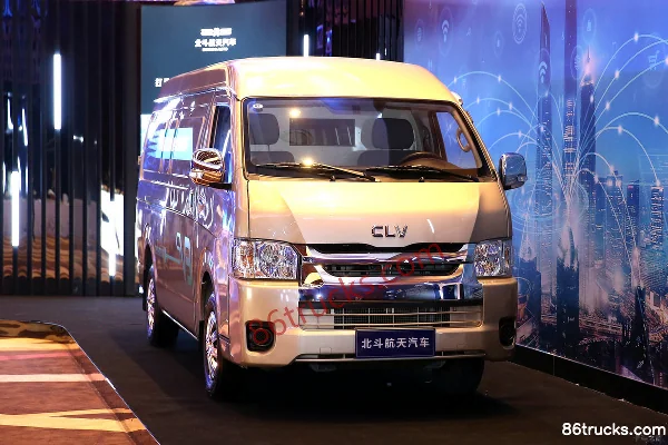 Beidou Aerospace 3.6T 5.48m Pure Electric Urban Logistics Van 50.4kWh Exterior