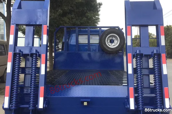 JAC Junling V6 156 hp 4X2(6 wheels) Flatbed Truck Exterior (3) | 86Trucks