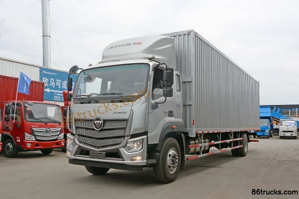 Foton Auman R-Series 185hp 4X2(6 wheels) 7.8m Van Cargo Truck Exterior (3) | 86Trucks