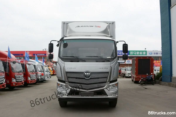 Foton Auman R-Series 185hp 4X2(6 wheels) 7.8m Van Cargo Truck Exterior (2) | 86Trucks