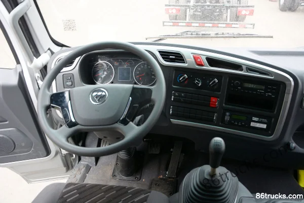 Foton Auman R-Series 185hp 4X2(6 wheels) 7.8m Van Cargo Truck Cab (2) | 86Trucks
