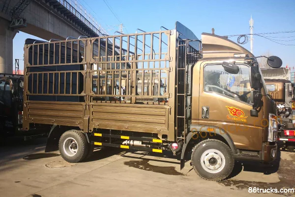 Sinotruk HOWO 2019 model Hanjiang Logistics Edition 156hp 4X2(6 wheels) 4.15m single-row stake truck Exterior (3) | 86Trucks