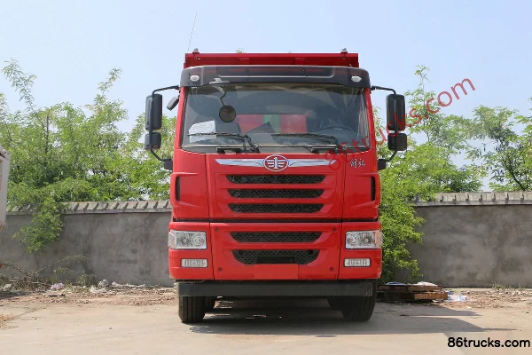 FAW Jiefang Qingdao HanV Heavy Truck 290 hp 8X4(12 wheels) 7.4m Dump Truck Exterior (2) | 86Trucks