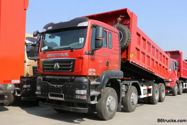 Sinotruk Sitrak SITRAK G7H Heavy Truck Standard Heavy-Duty Version 440 hp 8X4(12 wheels) 7m Dump Truck (7.5T Rear Axle)