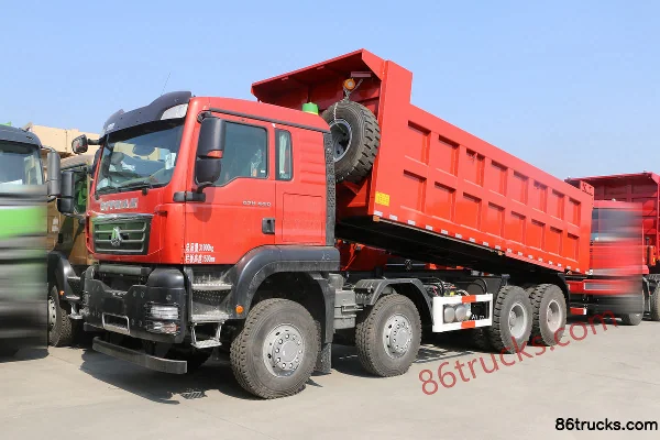 Sinotruk Sitrak SITRAK G7H Heavy Truck Standard Heavy-Duty Version 440 hp 8X4(12 wheels) 7m Dump Truck (7.5T Rear Axle) Exterior (2) | 86Tru