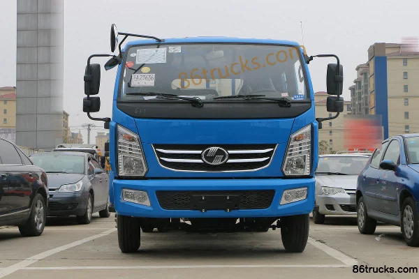 Yuejin Shangjun X500-38 2019 140 ch 4X2(6 roues) 4,085 m camion léger à ridelles cabine double Extérieur (2) | 86Trucks