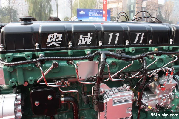 Xichai CA6DM2-42E3 420 ch 11L China III moteur diesel Extérieur (2) | 86Trucks
