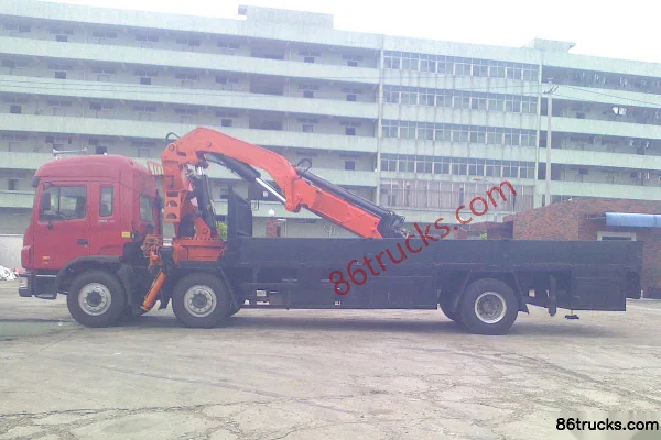 JAC Gallop K3 290 hp 8X4(12 wheels) Truck-mounted Crane Exterior (2) | 86Trucks