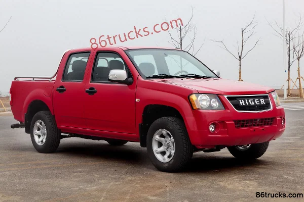 King Long HIGER 2011 Model 2WD 2.8L Diesel Double Cab Pickup Exterior (2) | 86Trucks