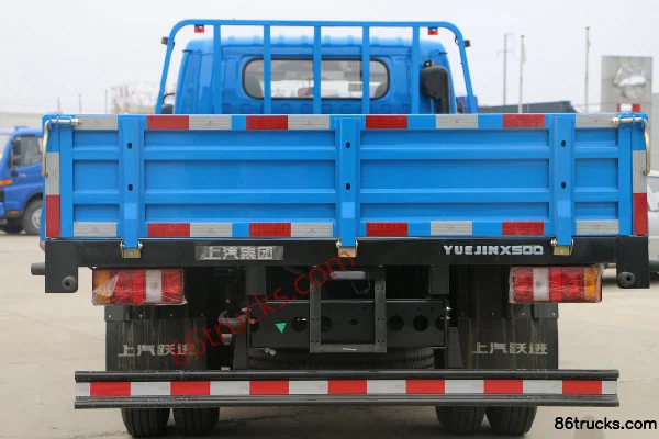 Yuejin Shangjun X500-38 2019 140 ch 4X2(6 roues) 4,085 m camion léger à ridelles cabine double Carrosserie (1) | 86Trucks