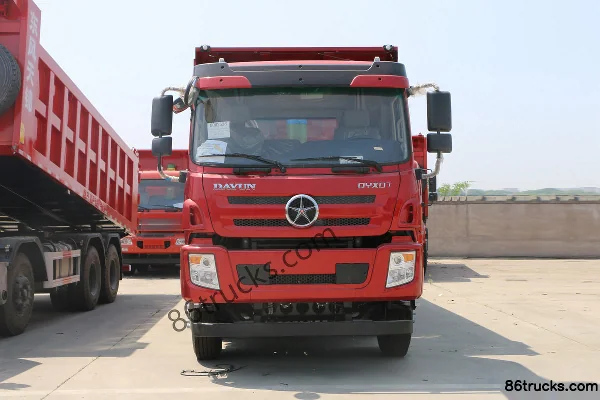 Dayun N6H Heavy Truck Composite Version 350 hp 8X4(12 wheels) 7.6m Dump Truck (China VI)(Fast Gear 12-speed) Exterior (2) | 86Trucks
