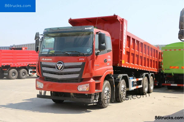 Foton Auman New ETX 6 Series Heavy Truck 300 hp 8X4(12 wheels) 7.2m Dump Truck Exterior (3) | 86Trucks