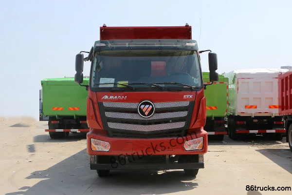 Foton Auman New ETX 6 Series Heavy Truck 300 hp 8X4(12 wheels) 7.2m Dump Truck Exterior (2) | 86Trucks