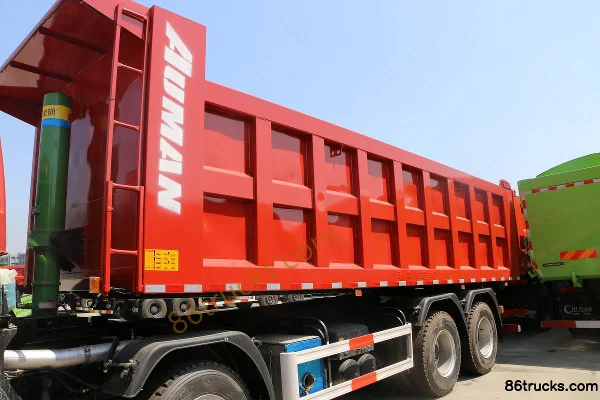 Foton Auman New ETX 6 Series Heavy Truck 300 hp 8X4(12 wheels) 7.2m Dump Truck Body (1) | 86Trucks
