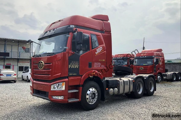 FAW Jiefang New J6P Heavy Truck Southern Edition 460 hp 6X4(10 wheels) Tractor Truck (457 Rear Axle) Exterior (3) | 86Trucks
