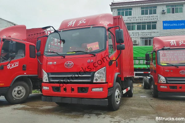 FAW Jiefang Hu VH 160 ch 4X2(6 roues) camion léger à plateau fermé 5,16 m Extérieur (3) | 86Trucks