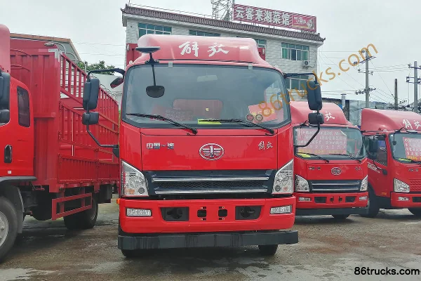 FAW Jiefang Hu VH 160 ch 4X2(6 roues) camion léger à plateau fermé 5,16 m Extérieur (2) | 86Trucks