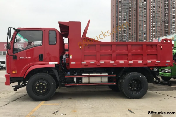 NanJun Ruiji J30D 160 ch 4X2(6 roues) camion benne 3,9 m Extérieur (3) | 86Trucks