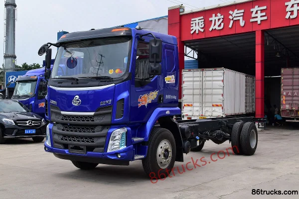 Dongfeng Liuqi Chenglong M3 camion porteur moyen 180 ch 4X2(6 roues) 7,8 m camion frigorifique Extérieur (3) | 86Trucks