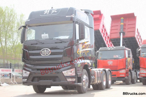 FAW Jiefang J7 heavy truck 550hp 6X4(10 wheels) tractor truck Exterior (3) | 86Trucks