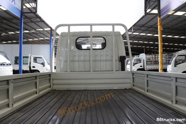 Yuejin Xiaofuxing S50Q 1.3L 87hp 4X2(6 wheels) Gasoline 2.93m One-and-a-half Row Flatbed Truck (Dual Rear Wheels) (Transmission: MR70) Body