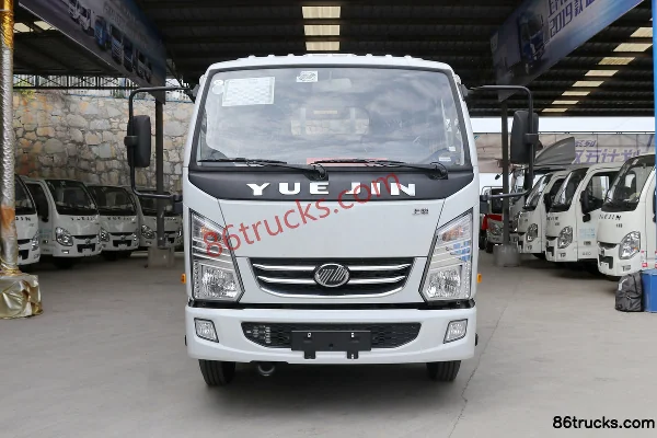 Yuejin Shangjun X100-28 102hp 4X2(6 wheels) 3.22m row-half flatbed light truck Exterior (2) | 86Trucks