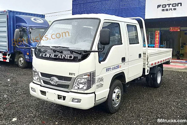 Foton Times Xiaoka Star Q2 1.5L 116 hp 4X2(6 wheels) gasoline 2.71m double-row stake micro truck (China VI) Exterior (3) | 86Trucks