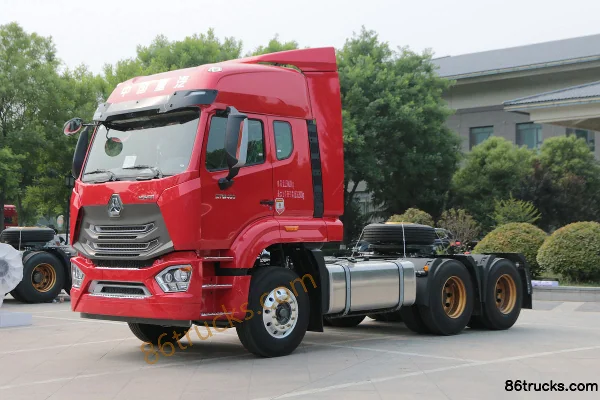 Sinotruk Hohan N7W poids lourd 400 ch 6X4(10 roues) tracteur routier Extérieur (3) | 86Trucks