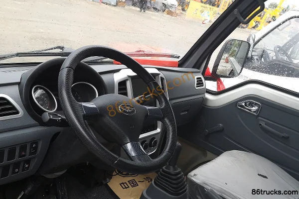 Tangjun Ouling Sailing F3 1.2L 88 hp 4X2(6 wheels) Gasoline/CNG 3.08m Single Row Flatbed Mini Truck Cab (1) | 86Trucks