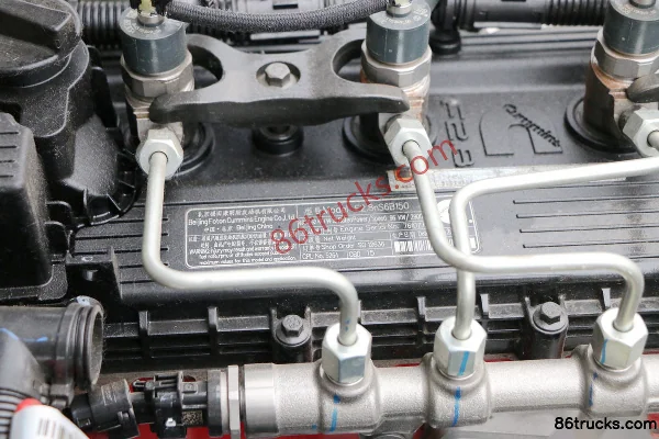 Foton Aoling Supu 120hp 4X2(6 wheels) 4.14m single-row box light truck (China VI) Chassis (2) | 86Trucks