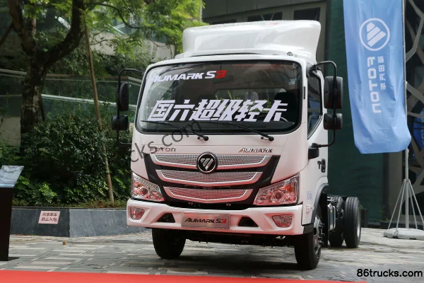 Foton Aumark S1 Zhiying Zhixiang Edition 131hp 4X2(6 wheels) 4.14m Single Row Van Light Truck (China VI) Exterior (3) | 86Trucks