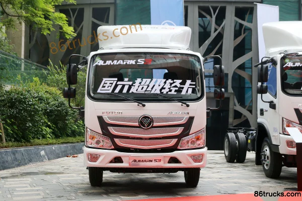 Foton Aumark S1 Zhiying Zhixiang Edition 131hp 4X2(6 wheels) 4.14m Single Row Van Light Truck (China VI) Exterior (2) | 86Trucks