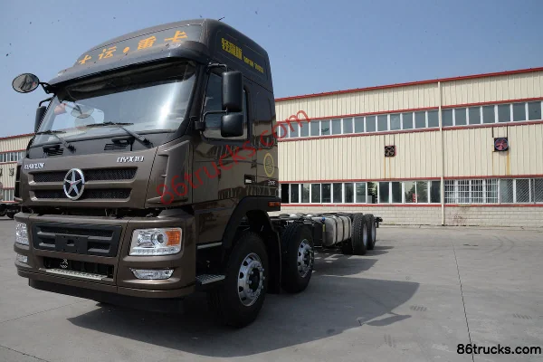 Dayun New N8E Heavy Truck 350hp 8X4(12 wheels) 9.6m stake truck (459 rear axle) Exterior (3) | 86Trucks