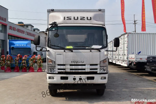 Isuzu 700P 190 hp 4X2(6 wheels) 5.653m single-row van cargo truck Exterior (2) | 86Trucks