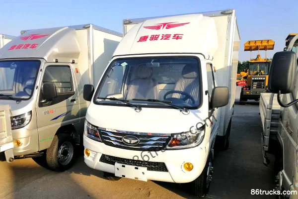 Tangjun Ouling Sailin F3 1.2L Luxury 88hp 4X2(6 wheels) Gasoline 3.06m Single-row Van Micro Truck Exterior (3) | 86Trucks