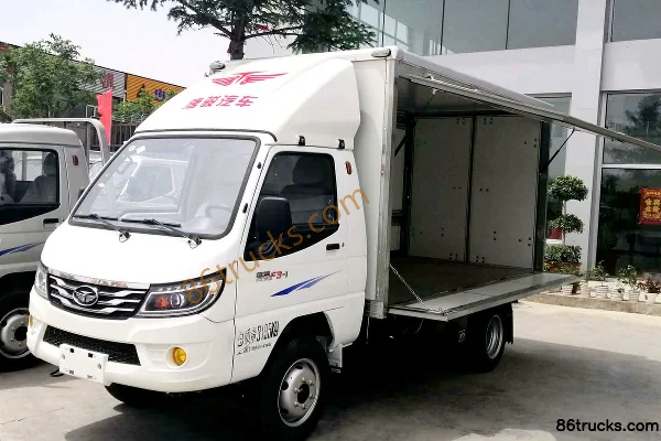 Tangjun Ouling Sailin F3 1.2L Luxury 88hp 4X2(6 wheels) Gasoline 3.06m Single-row Van Micro Truck Exterior (2) | 86Trucks