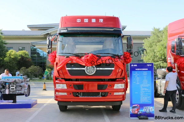 Sinotruk Steyr D7B Heavy Truck 400hp 6X4(10 wheels) Tractor Truck Exterior (2) | 86Trucks