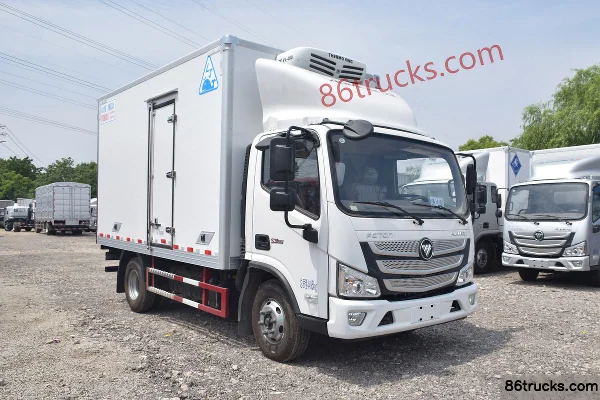 Foton Aumark S3 series 143hp 4X2(6 wheels) 4.08m refrigerated truck Exterior