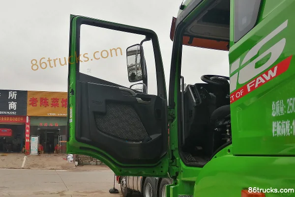 FAW Jiefang Qingdao JH6 heavy truck 375 hp 6X4(10 wheels) 5.6m dump truck Cab (1) | 86Trucks