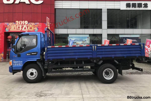 JAC Kangling H6 170 ch 4X2(6 roues) camion léger à ridelles cabine simple 4,18 m (Chaochai) Extérieur (3) | 86Trucks