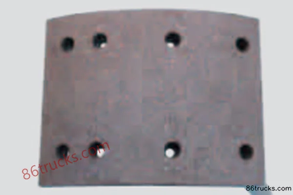 Hengtong FAW Jiefang Series FAW Aowei Front A 8-Hole Brake Pad Exterior