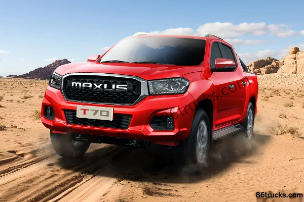 SAIC MAXUS T70 2019 Comfort Edition 2.0T Diesel 160 hp 2WD High Chassis Small Double Cab Pickup (6MT) Exterior (3) | 86Trucks
