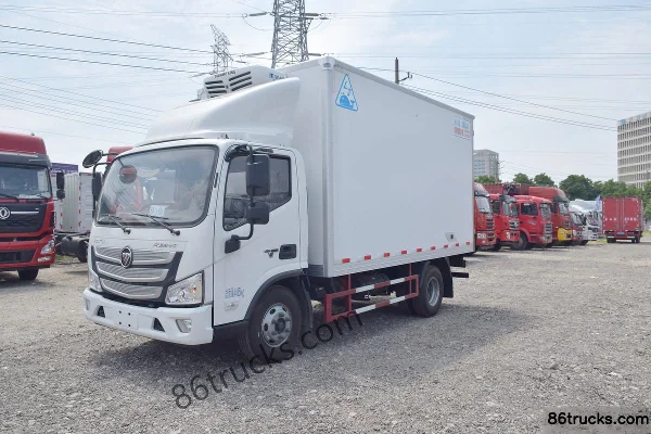 Foton Aumark S3 série 156 ch 4X2(6 roues) camion frigorifique 5,1 m Extérieur (3) | 86Trucks